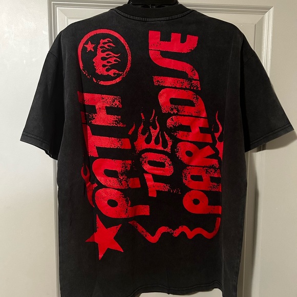 HELLSTAR Jesus emblem tee